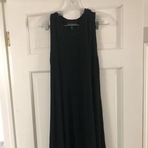 Cynthia Rowley black tank dress
